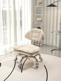 NNETB Wheel Small Stool for Home Use