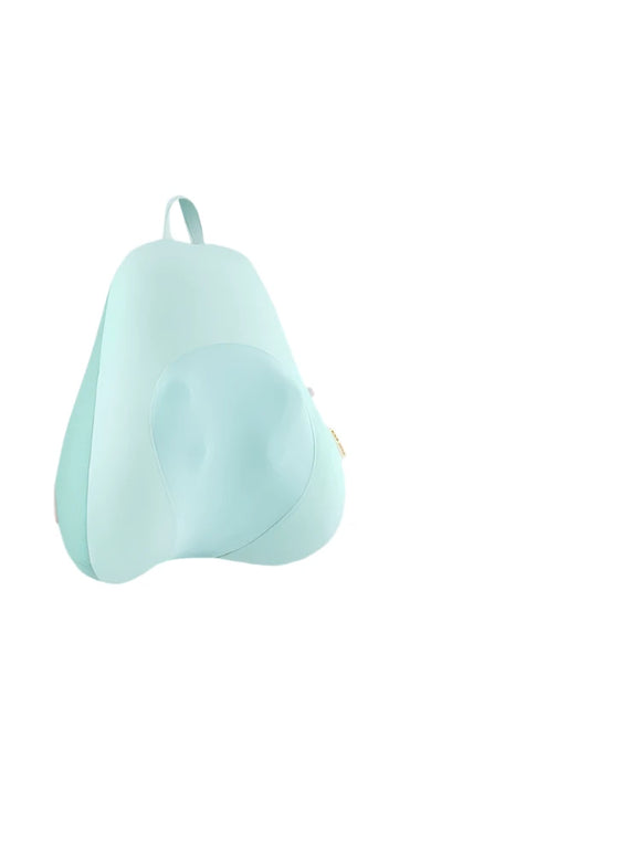 NNETB Light Luxury Green 3D Partition Waist and Back Support Massager Cushion