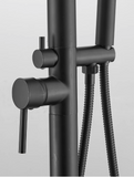 NNETB Outdoor Wall-Mounted Shower Column with Hot & Cold Water