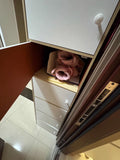 NNETB 6-Drawer Tall Storage Cabinet with Door Stopper