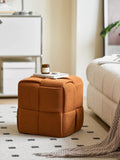 NNETB Corduroy Caramel Twist Stool