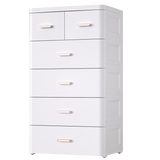 NNETB Pure White Deep Drawer Storage Cabinet