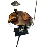 Outdoor Folding Bamboo Picnic Table with Storage Shelf