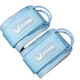 NNETB Ankle Buckle Fitness Rope Back Kick Assist Belt [Pair] - Blue