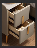 NNEOBA Smart Narrow Nightstand - Wireless Charging, Modern Design