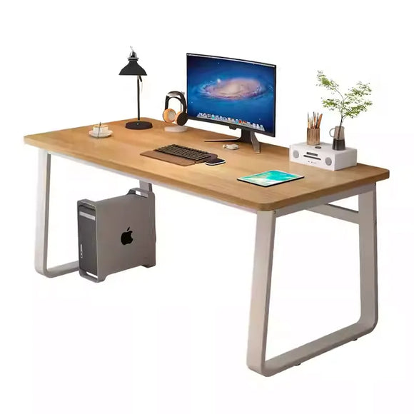 NNETB Solid Wood Study Desk Light Walnut