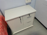 NNETB Lockable File Cabinet with Drawers and Door