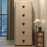 NNETB Thickened 5-Drawer Storage Cabinet for Bedroom & Living Room