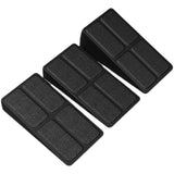 NNETB Deadlift Squat Foot Pad Auxiliary Force Device - Black (Three-Piece Set)