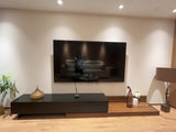 NNETB Telescopic TV Cabinet with Coffee Table Combo