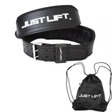 NNETB Panda Leather Powerlifting Belt – Premium Cowhide Training Belt