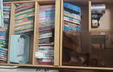 NNETB Wooden Floor Storage Cabinet Display Bookshelf