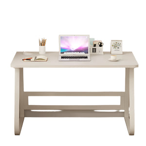 NNETB Compact White Computer Desk for Home & Office