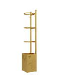 NNETB 3-Layer Sports Equipment Rack - Gold