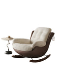 NNETB Patented Flying Rocking Recliner Fleece Leisure