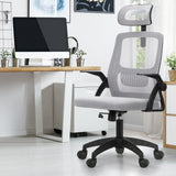 NNEED Mesh Office Chair Fabric Seat Black&Grey