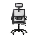 NNEED Mesh Office Chair Fabric Seat Black&Grey