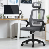 NNEED Ergonomic Office Chair Back Support Dark Grey&Black