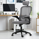 NNEED Mesh Office Chair Executive Seat Racing Tilt BK&GY