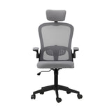 NNEED Mesh Office Chair Executive Seat Racing Tilt BK&GY