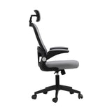 NNEED Mesh Office Chair Executive Seat Racing Tilt BK&GY