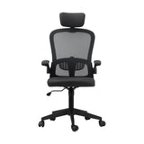 NNEED Mesh Office Chair Executive Seat Racing Tilt DGY&BK