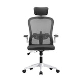 NNEED Mesh Office Chair Executive Seat Racing Tilt DGY&WH