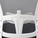 NNEED Mesh Office Chair Executive Seat Racing Tilt DGY&WH
