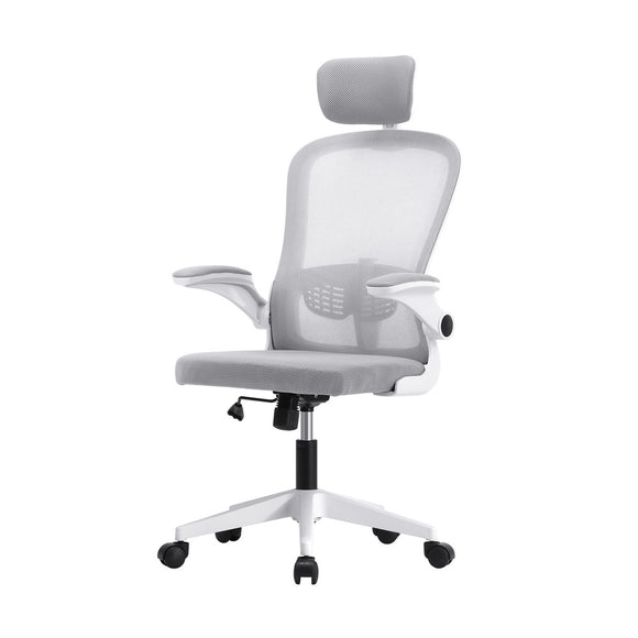NNEED Office Chair with Mesh Fabric Seat White