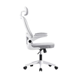 NNEED Office Chair with Mesh Fabric Seat White