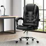 NNEED Massage Office Chair Racing Chairs PU Leather Black