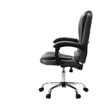 NNEED Massage Office Chair Racing Chairs PU Leather Grey