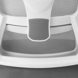 NNEED Mesh Office Chair D-Shape Back Support White