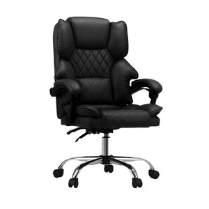 NNEED Massage Office Chair PU Leather Black