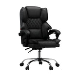 NNEED Massage Office Chair PU Leather Black