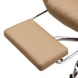 NNEDSZ Executive Office Chair Leather Footrest Espresso