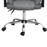 NNEDSZ Executive Office Chair Fabric Recliner Grey