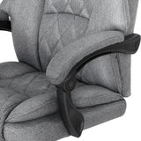 NNEDSZ Executive Office Chair Fabric Recliner Grey