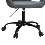 NNEDSZ Artiss Office Chair Mid Back Grey