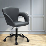 NNEDSZ Artiss Office Chair Mid Back Grey