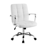 NNEDSZ Artiss Office Chair Seat PU Work Computer Desk Chairs