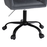 NNEDSZ Artiss Office Chair Velvet Seat Dark Grey
