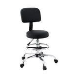 NNEDSZ Artiss Office Chair Drafting Computer Standing Desk Chairs Ergonomic PU Black