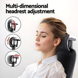 NNEDSZ Artiss Ergonomic Office Chair Mesh Chairs Black