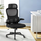 NNEDSZ Artiss Ergonomic Office Chair Mesh Chairs Black
