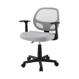 NNEDSZ Artiss Mesh Office Chair Computer Gaming Desk Chairs Work Study Mid Back Grey