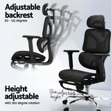 NNEDSZ Ergonomic Office Chair Footrest Black