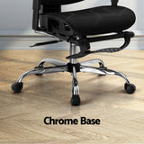 NNEDSZ Ergonomic Office Chair Footrest Black