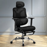 NNEDSZ Ergonomic Office Chair Footrest Black