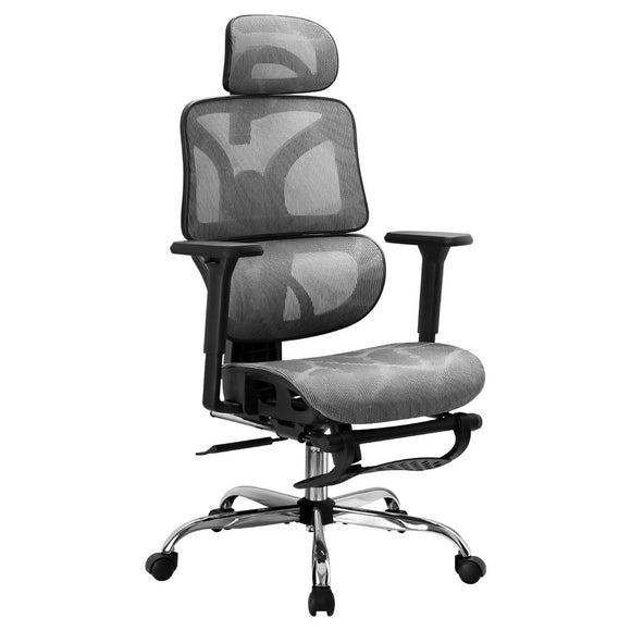 NNEDSZ Ergonomic Office Chair Footrest Grey